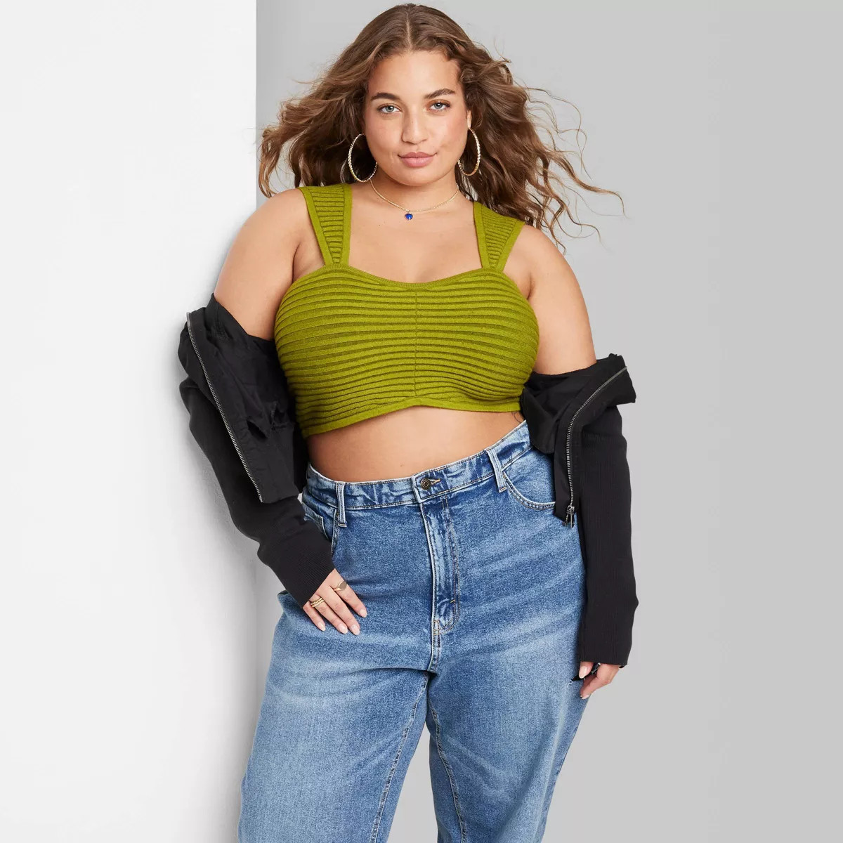 Women's Sweater Tiny Bra Top - Wild Fable™ | Target