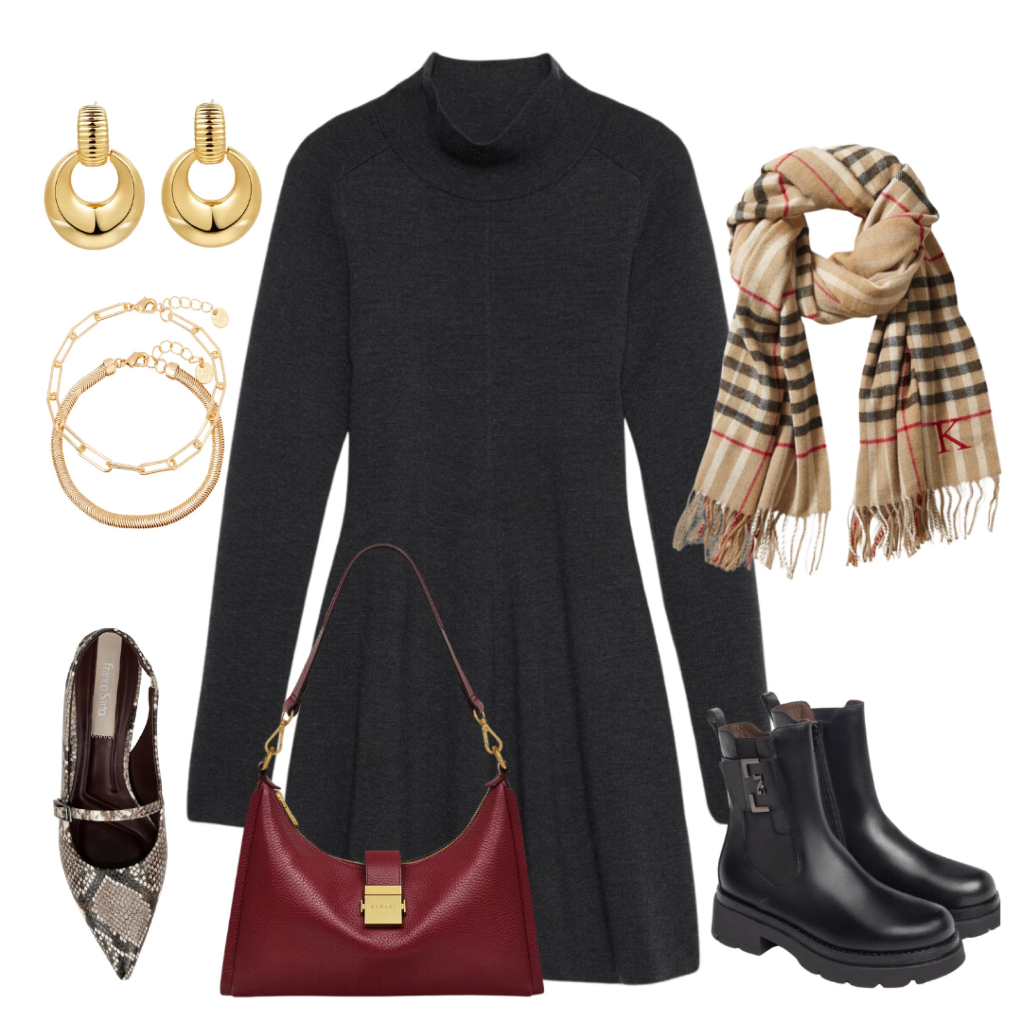 A beautiful fit and flare sweater dress… we love dresses because they one and done.  Just pair the dress with some shoes or booties… scarf and jewelry and you are ready to go!

#LTKOver40 #LTKStyleTip #LTKSeasonal