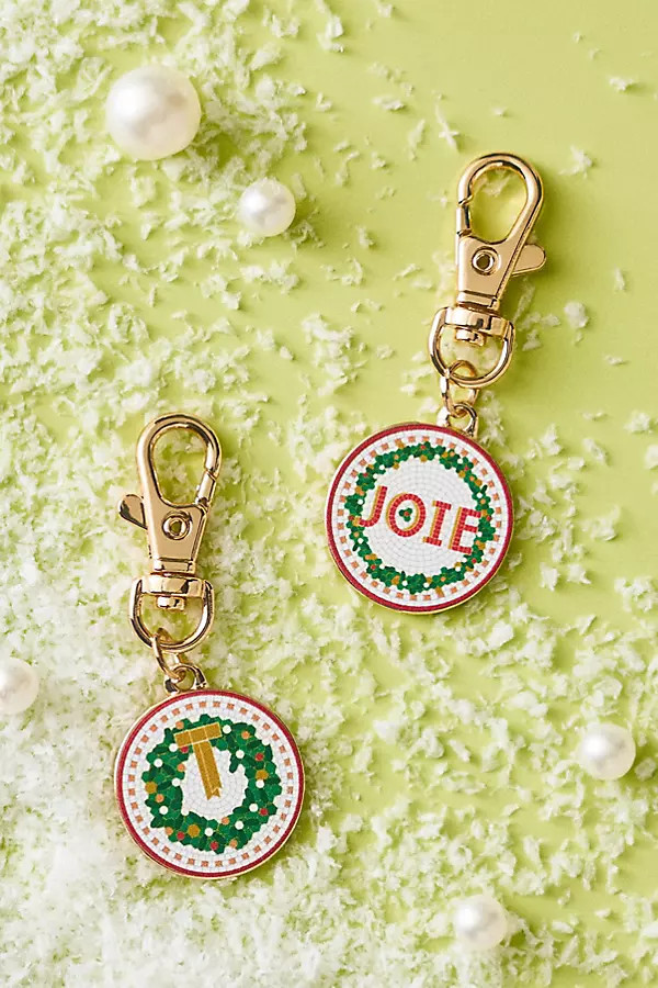 The Bistro Tile Holiday Pet Charms, Set of 2 | Anthropologie (US)