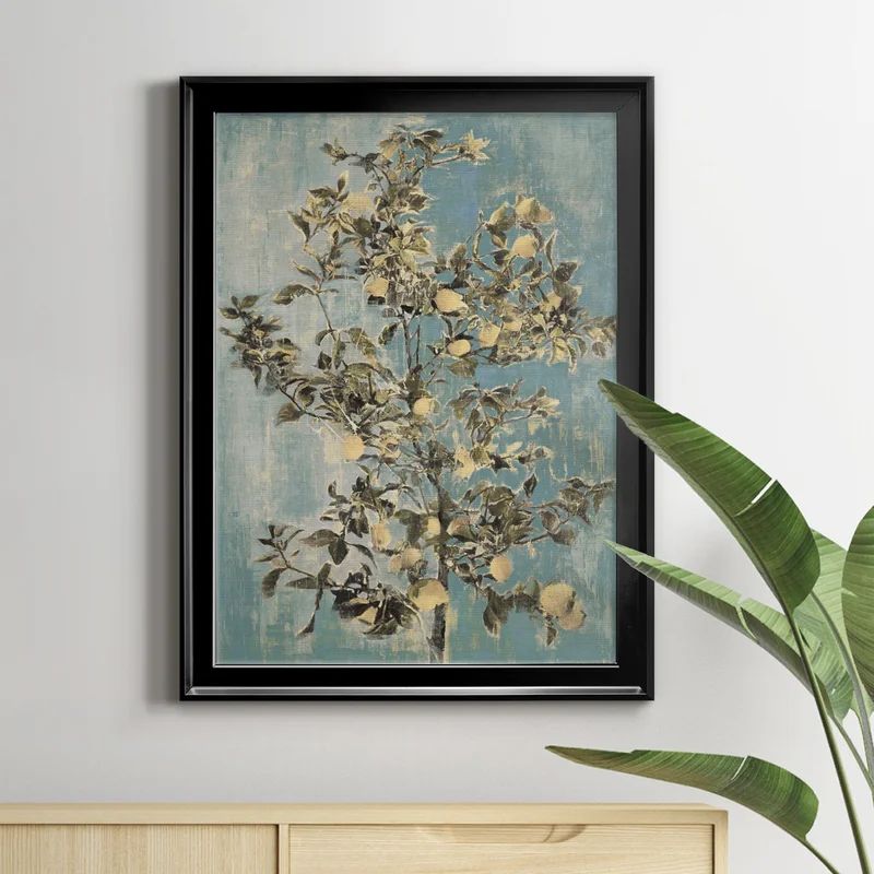 Lovely Lemon Tree Framed On Canvas | Wayfair North America