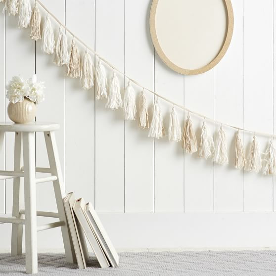 Lace Fabric Garland | Pottery Barn Teen