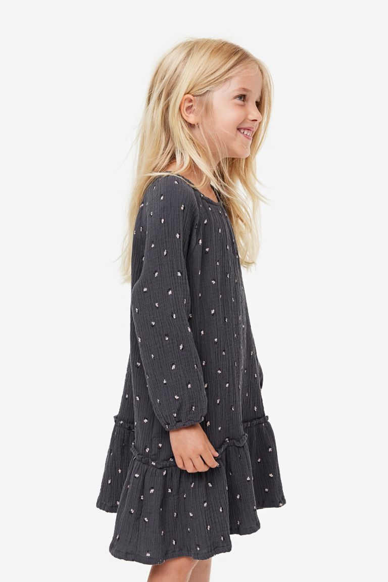 Patterned Muslin Dress | H&M (US + CA)