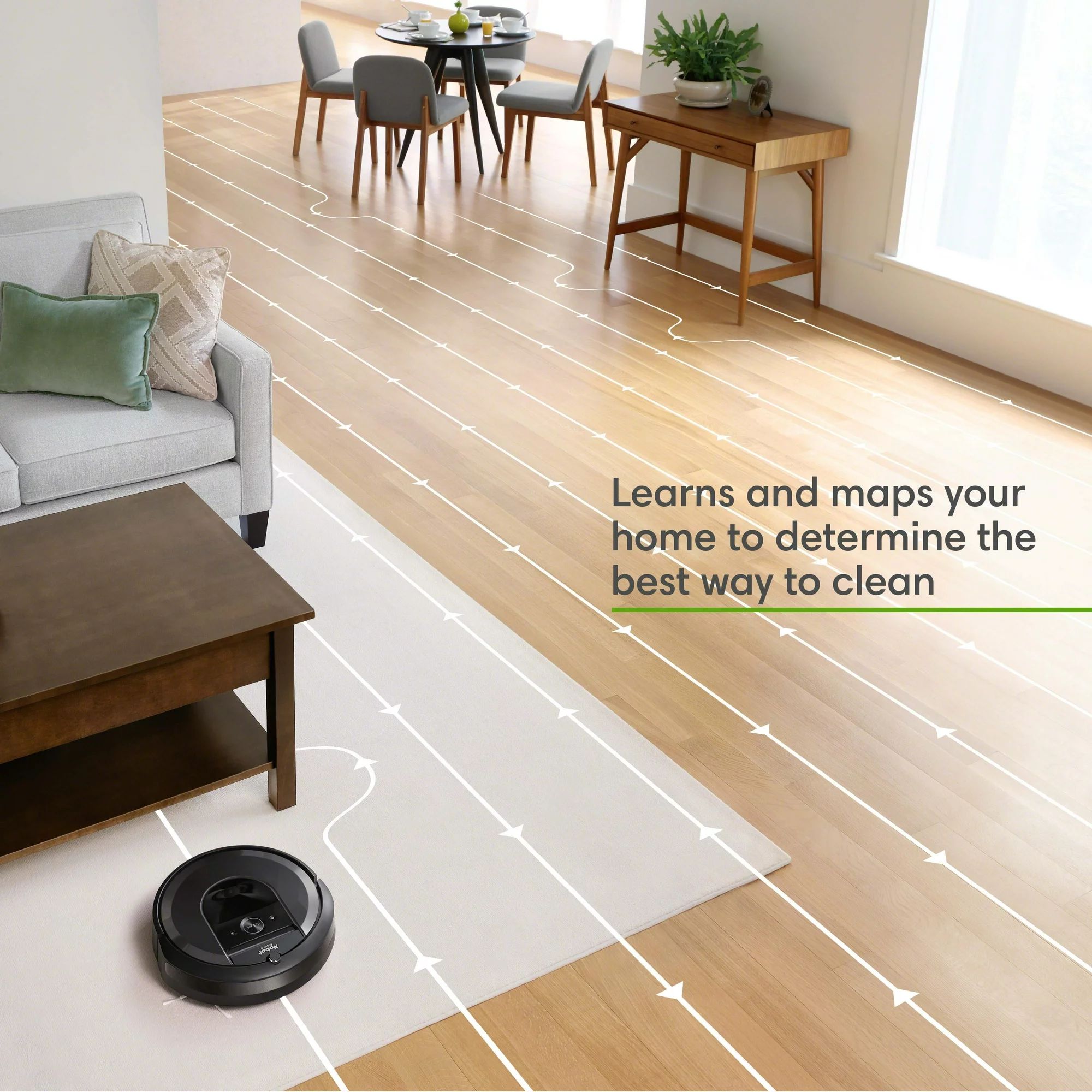 iRobot Roomba i7+ (7550) Robot Vacuum with Automatic Dirt Disposal- Wi-Fi Connected, Smart Mappin... | Walmart (US)