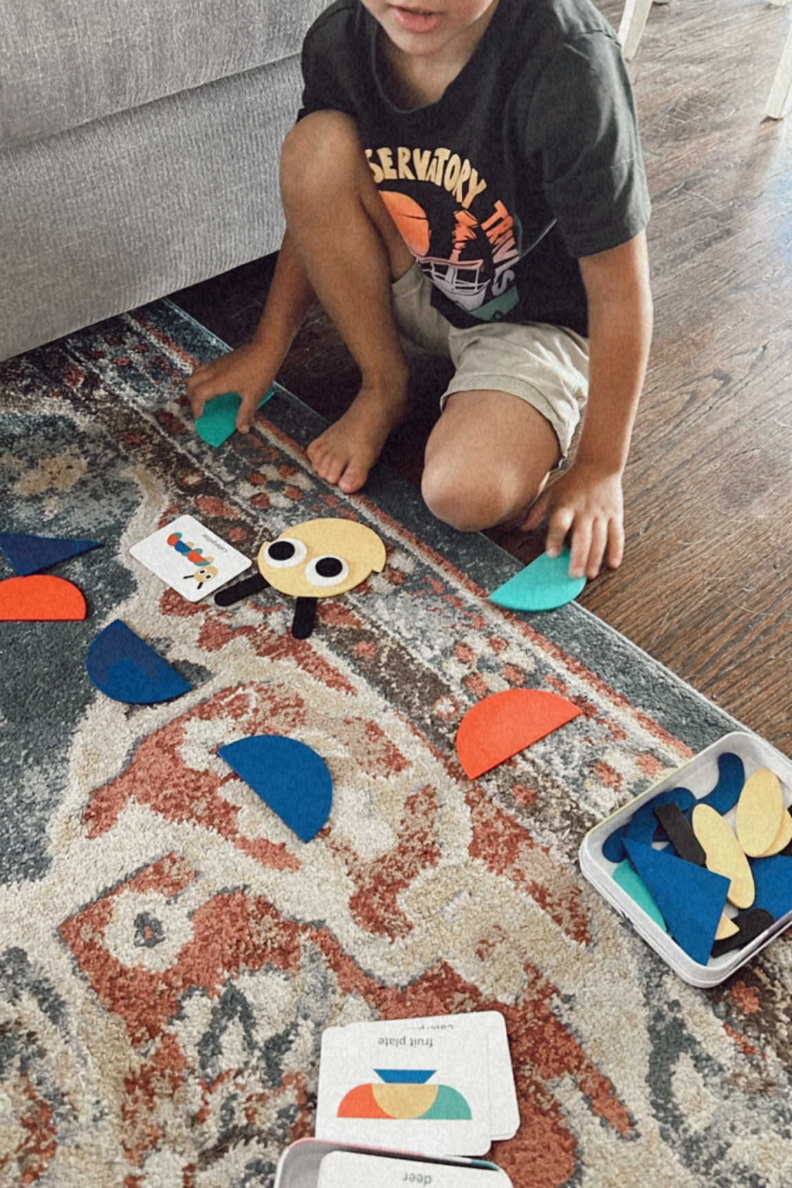 Toddler shape puzzle game. Great for ages 3+, preschoolers and a way to use less screen time! 

#LTKfamily #LTKkids
