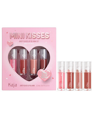 4-Pc. Mini Kisses Juicy Glass Lip Oil Set, 0.07 fl. oz | Macy's