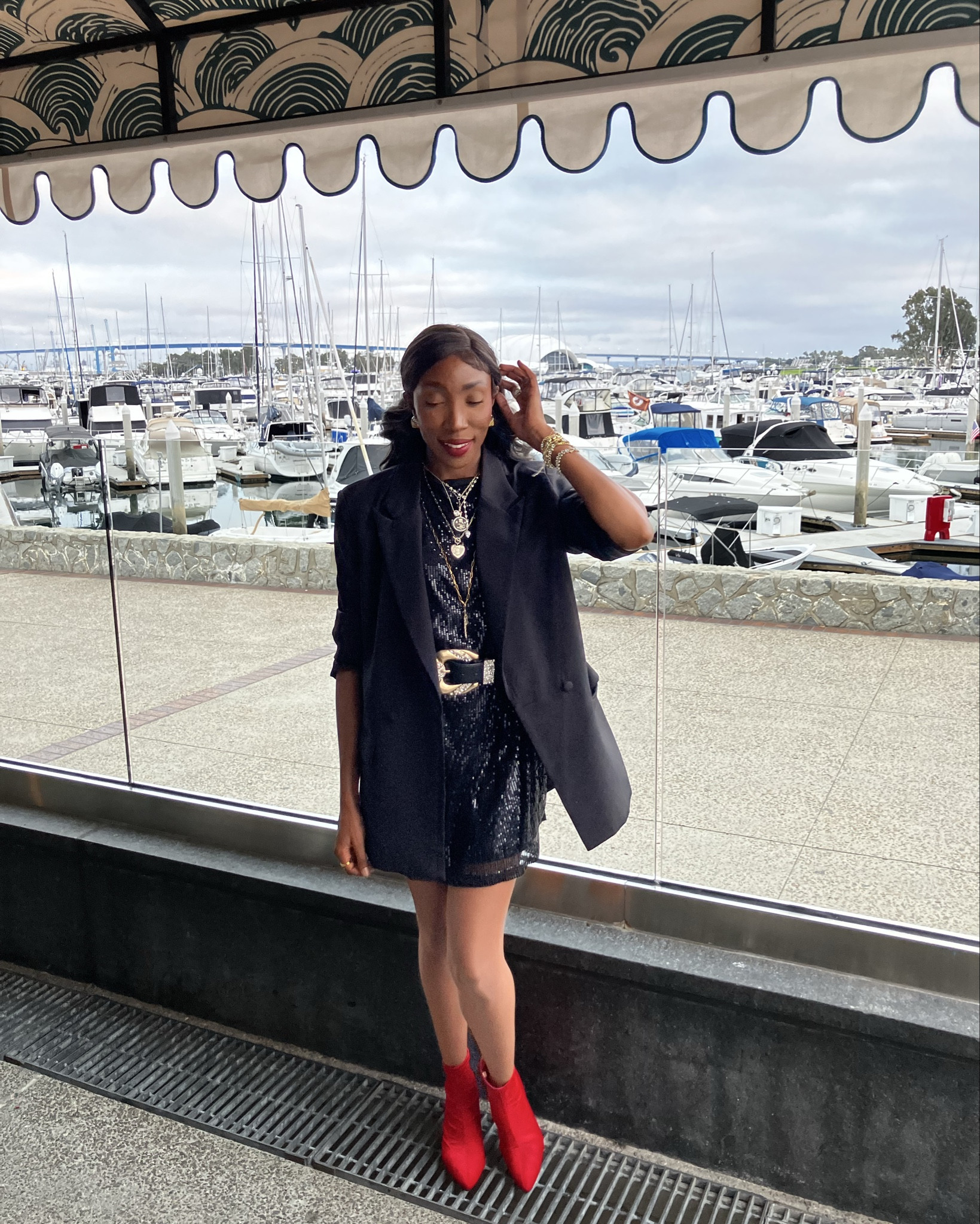 All black with a touch of sparkle ✨

#LTKTall #LTKStyleTip #LTKShoeCrush