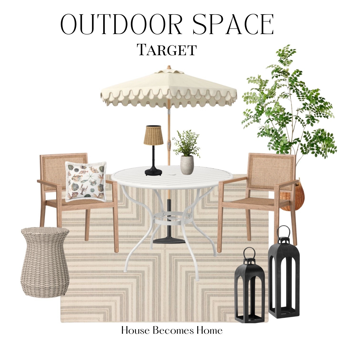Outdoor space design from Target.

#LTKSeasonal #LTKSaleAlert #LTKHome