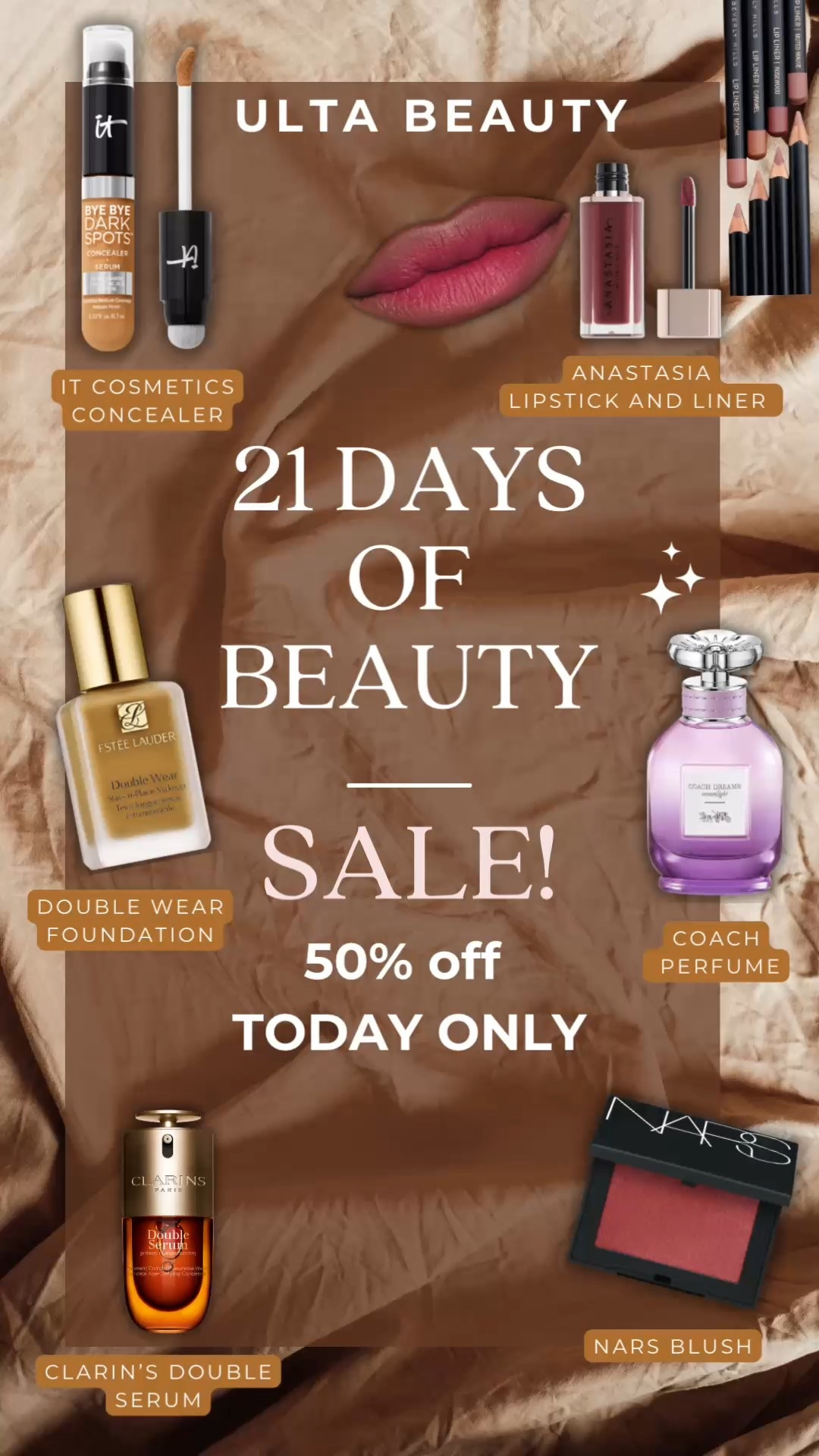 The best concealer for acne prone skin is IT Cosmetics Bye Bye Dark Spots. I’ve heard so many good things about NARS blush so excited to try that! The double wear Estée Lauder foundation has been a staple in my routine for so many years. 

Shop 21 days of Beauty Ulta sale today to get these goodies! 

#LTKBeauty #LTKFindsUnder50 #LTKSaleAlert