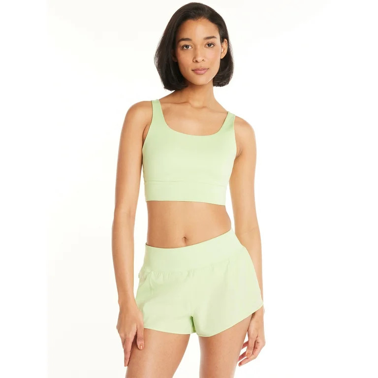 Avia Women's High Impact Strappy Molded Cup Sports Bra, Sizes XS-XXXL | Walmart (US)