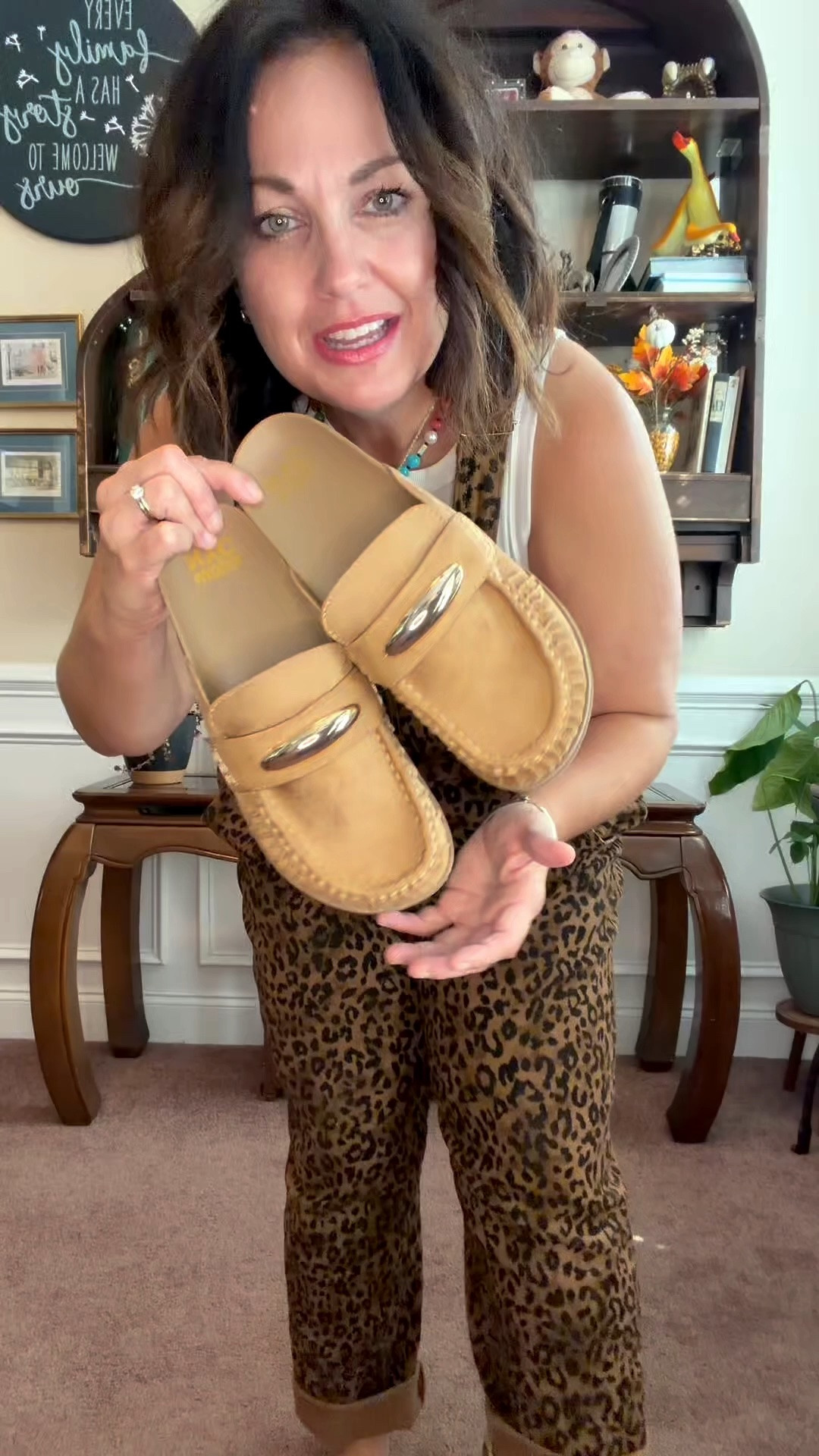 These slides are the perfect fall shoe!

#LTKOver40 #LTKmomlife #LTKootd