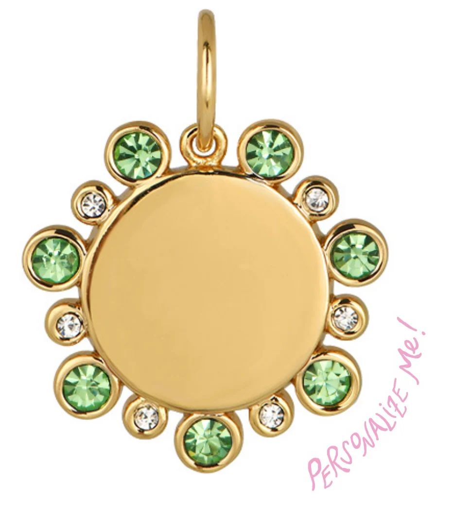 August Birthstone Pendant | Goldbug Collection