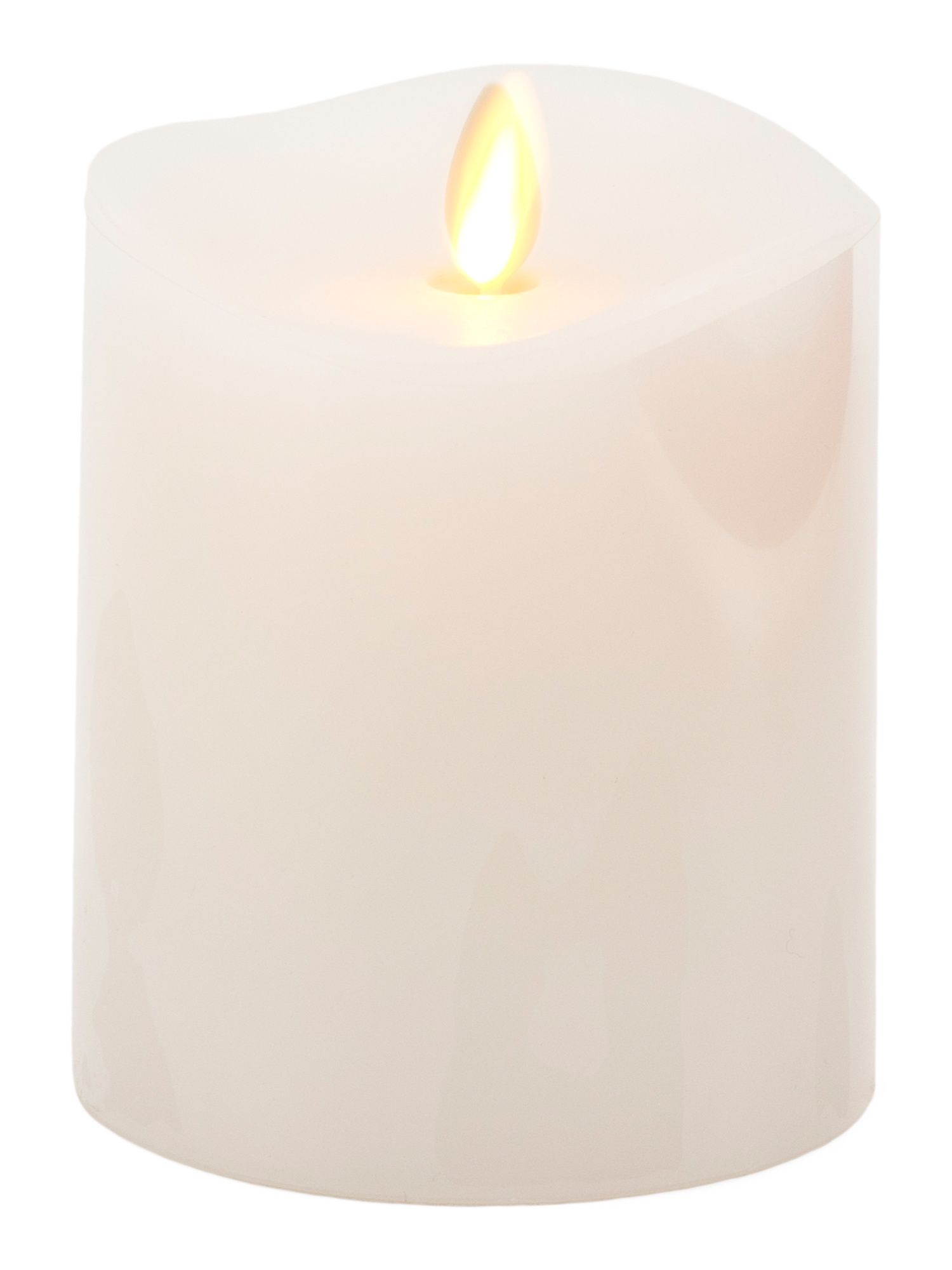 4.5in Melted Edge Led Pillar Candle | TJ Maxx