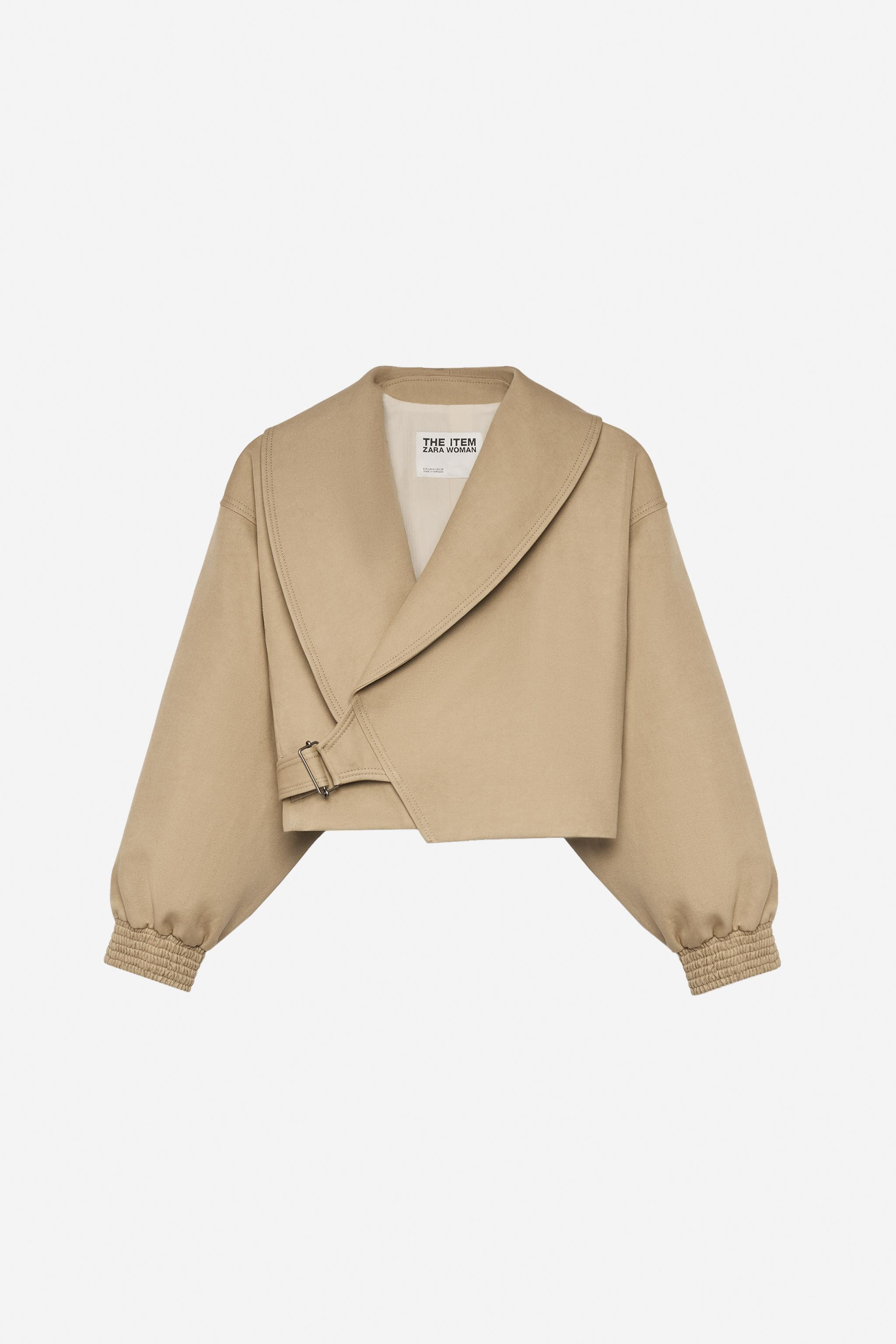 CROPPED JACKET - THE ITEM ZARA WOMAN | Zara UK
