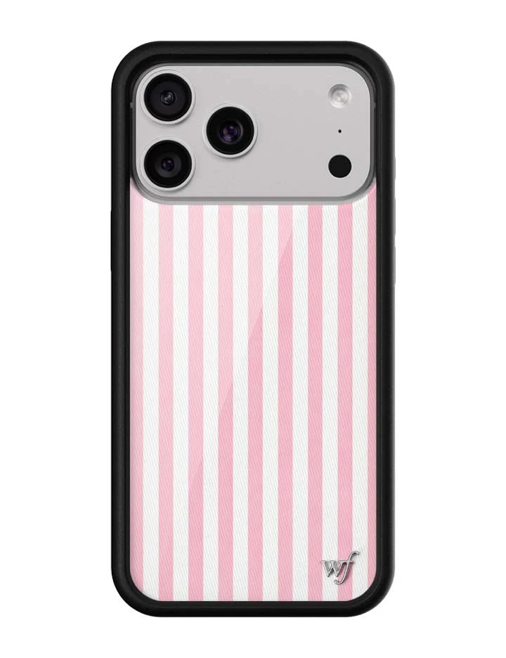 Wildflower Pink Stripes iPhone Case | Wildflower Cases