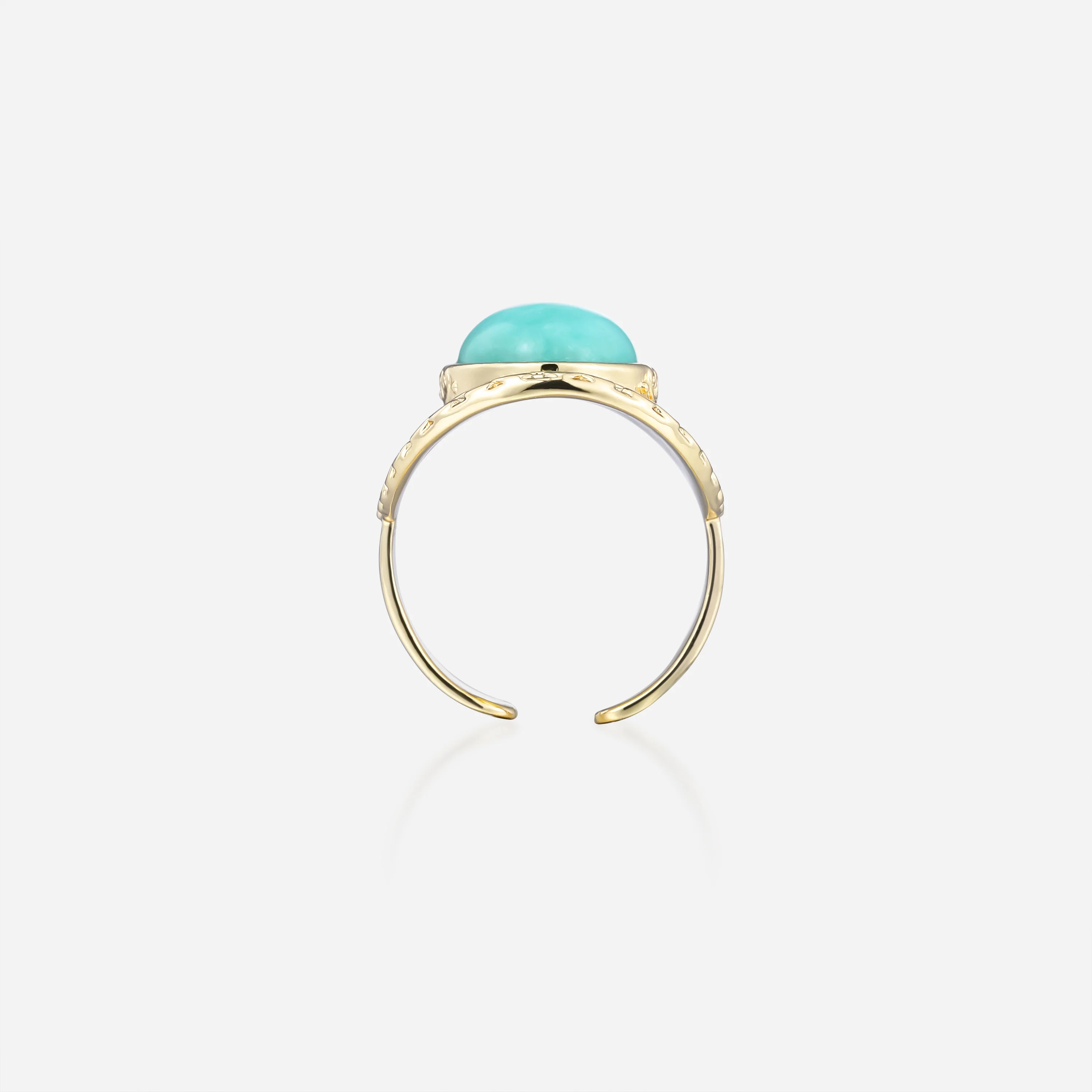 Large Turquoise Statement Ring | Victoria Emerson