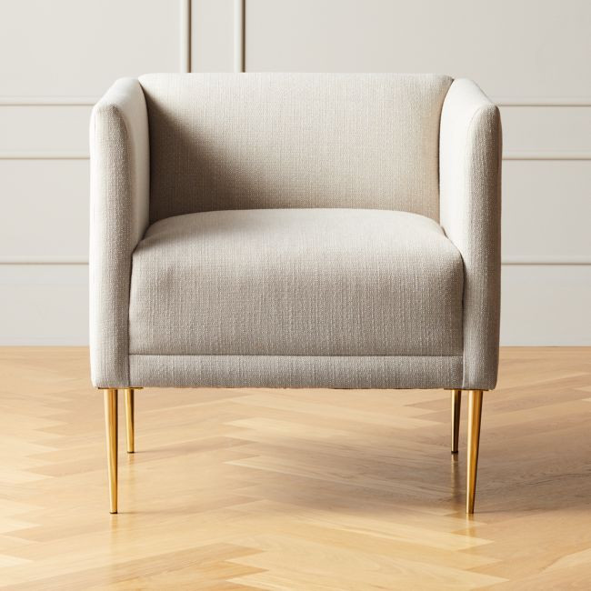 Marais Chair with Brass Legs | CB2