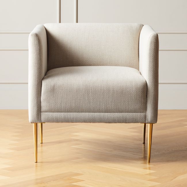 Marais Chair with Brass Legs | CB2