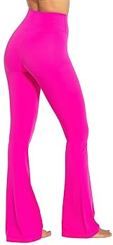 Sunzel Flare Leggings, Crossover Yoga Pants with Tummy Control, High-Waisted and Wide Leg | Amazon (US)