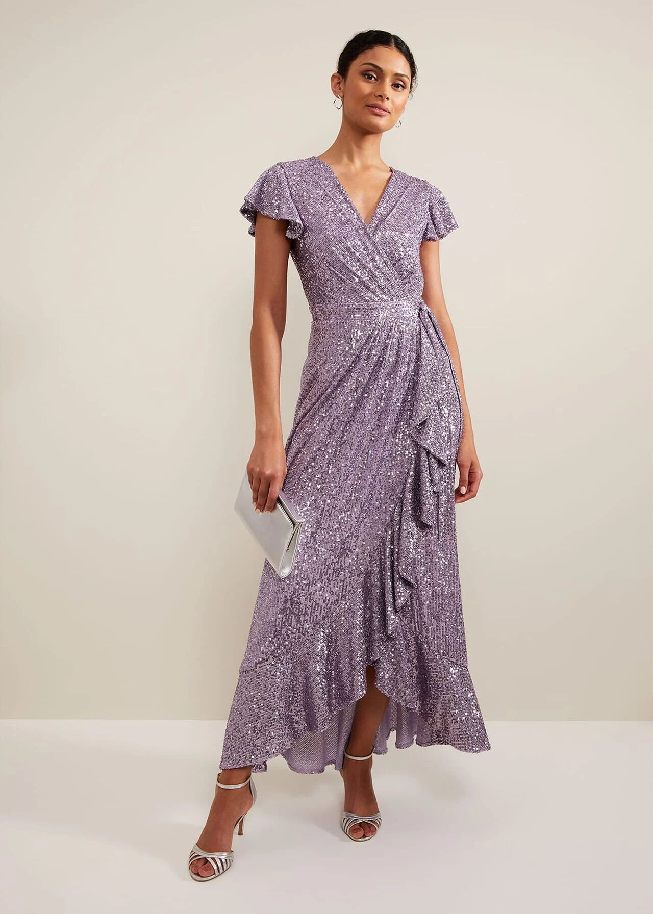 Carina Sequin Maxi Dress | Phase Eight (UK)