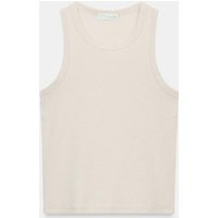 Zara - Ribbed Sleeveless Top - Sand - S - Woman | Zara UK
