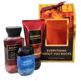Bath & Body Works Bourbon & Ocean Mini Gift Set for Men - Body Cream, Body Wash, Hand Sanitizer | Walmart (US)