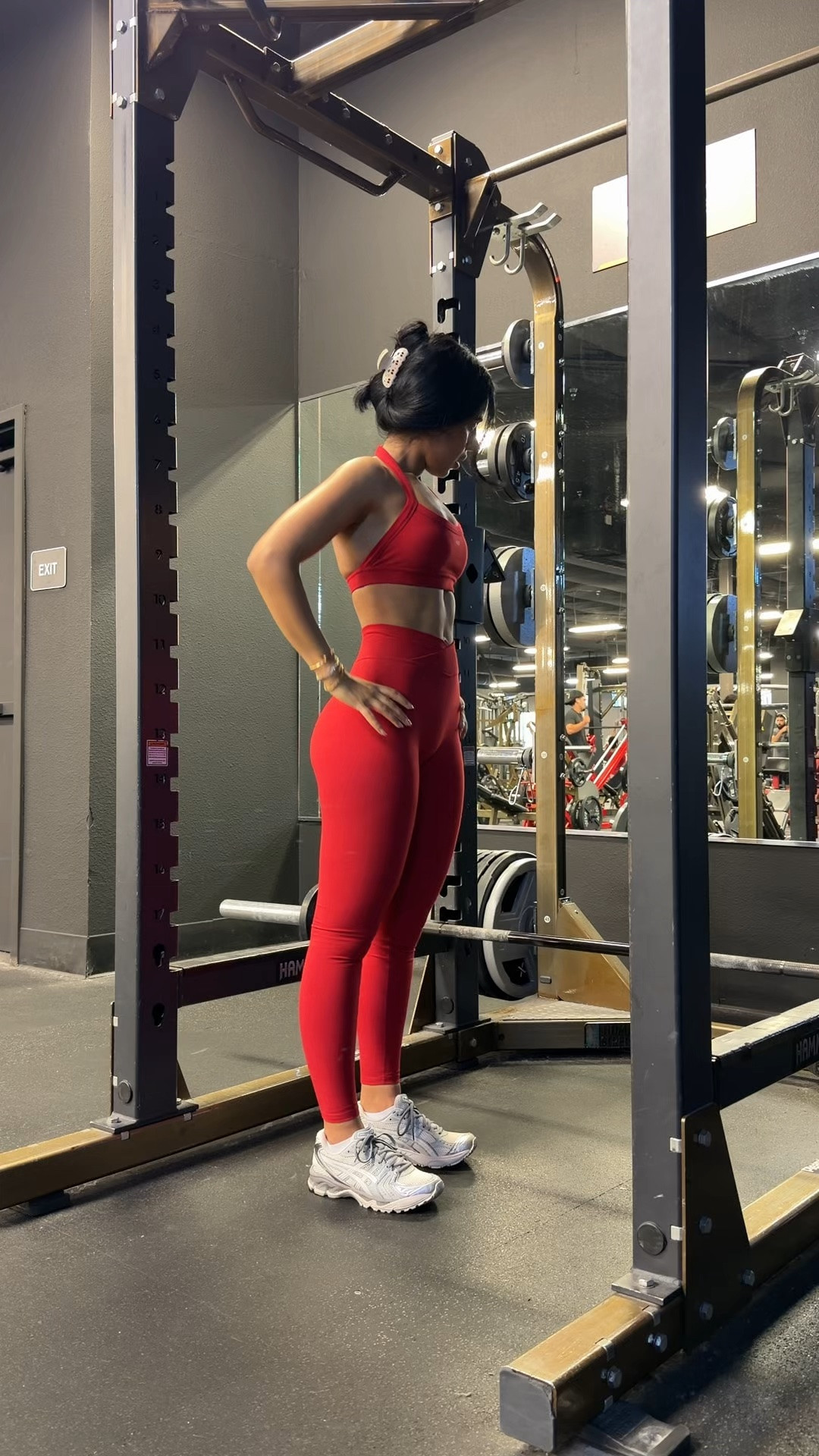 Wearing XS in top and bottoms