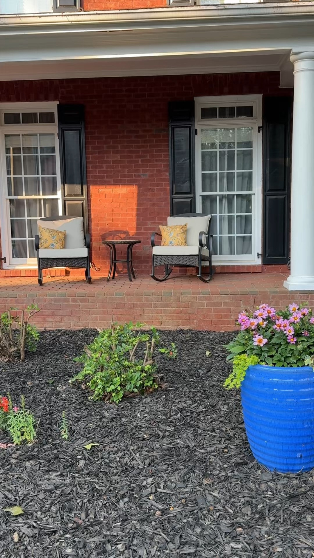 The birds are singing, everything is quiet, and for a few minutes, the world slows down. ☀️🐦

These peaceful mornings on the front porch have become one of my favorite parts of the day. Just me, a cup of coffee, the cool morning air, and the sounds of nature waking up.

#LTKdayinmylife #LTKmomlife #LTKHome