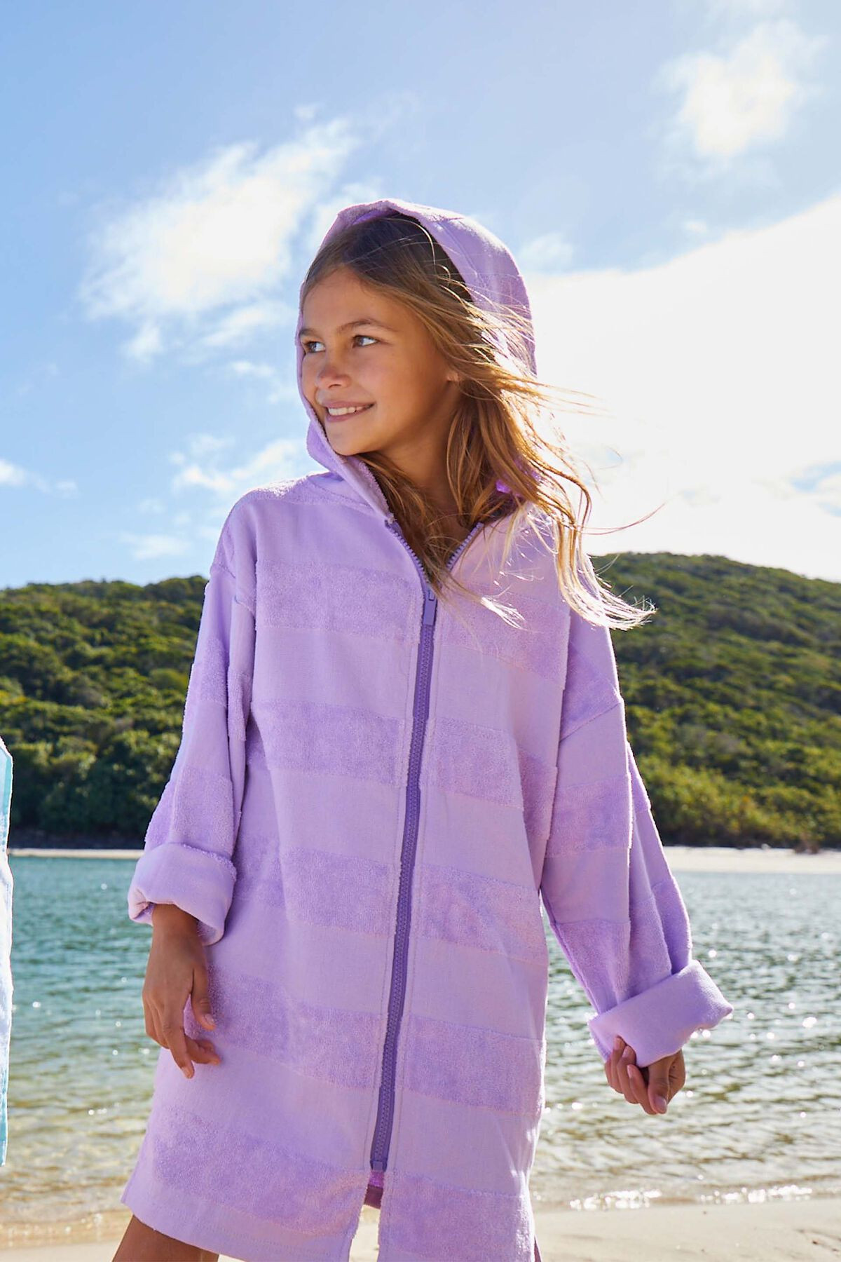 Kids Zip Thru Hooded Towel | Cotton On (US)