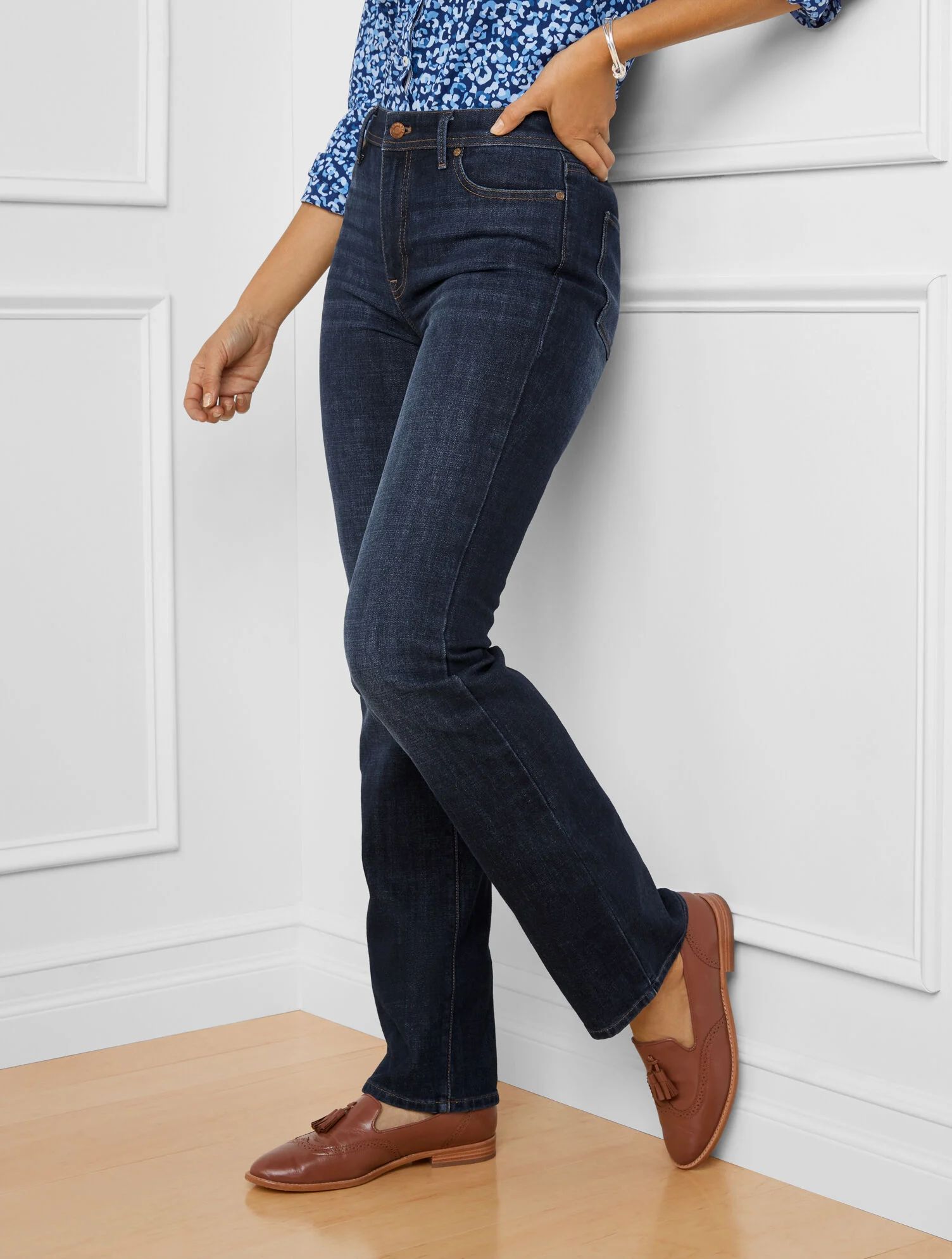 Barely Boot Jeans - Moontide Wash | Talbots