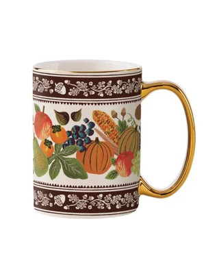 Brown Combo - Harvest Porcelain Mug - Rifle Paper Co. | Printfresh