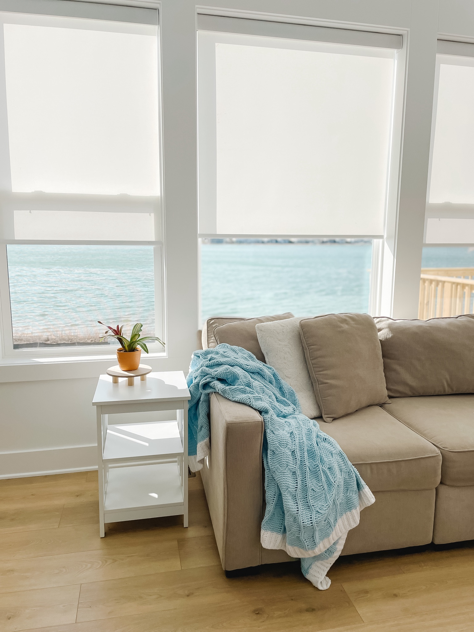 Motorized shades 🪟 I cannot recommend these enough! They perfectly blend with the window so they feel hidden when rolled up. 

#LTKhome