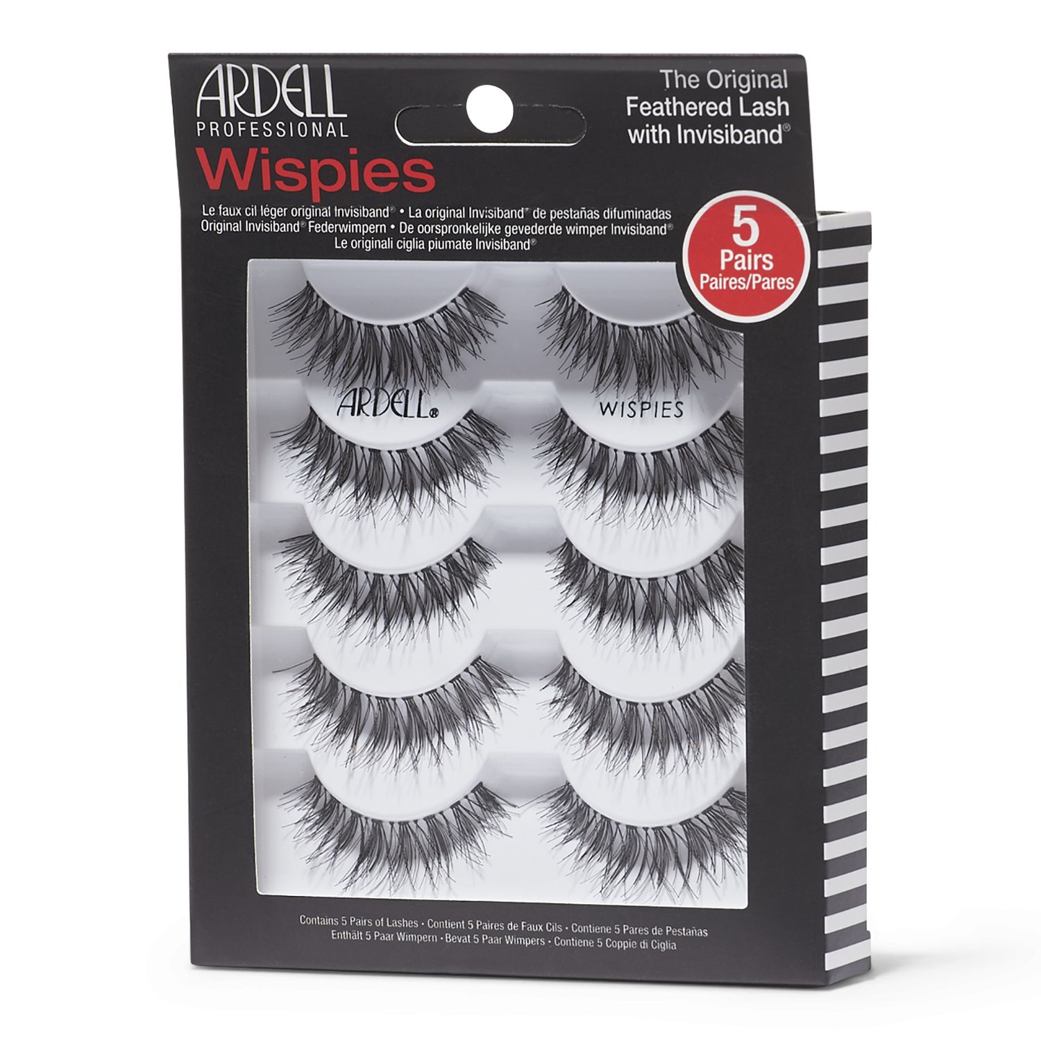 5 Pack Black Wispies Lashes | Sally Beauty