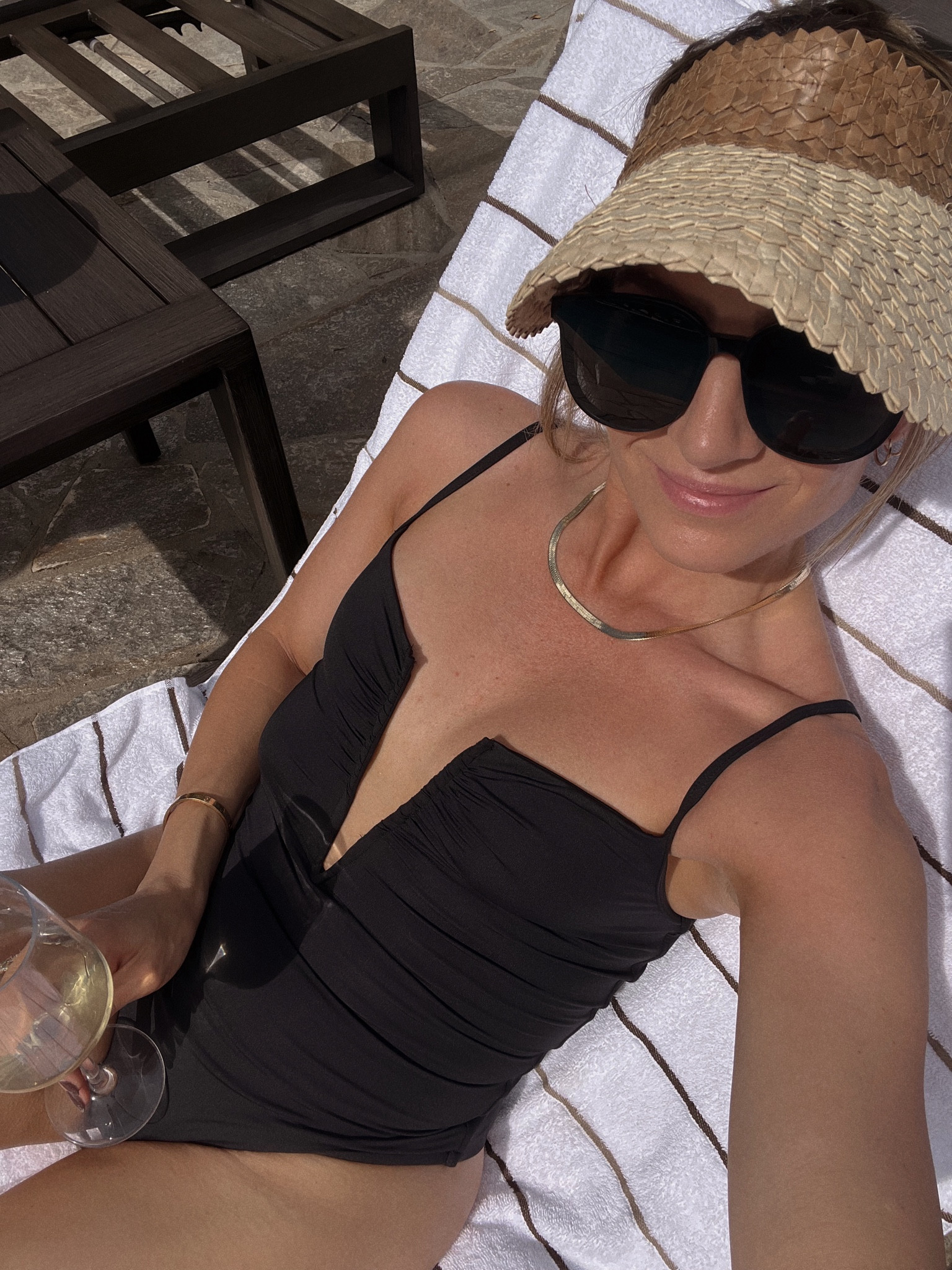 fave new black one piece 👌🏻 

#LTKSeasonal #LTKswim #LTKstyletip