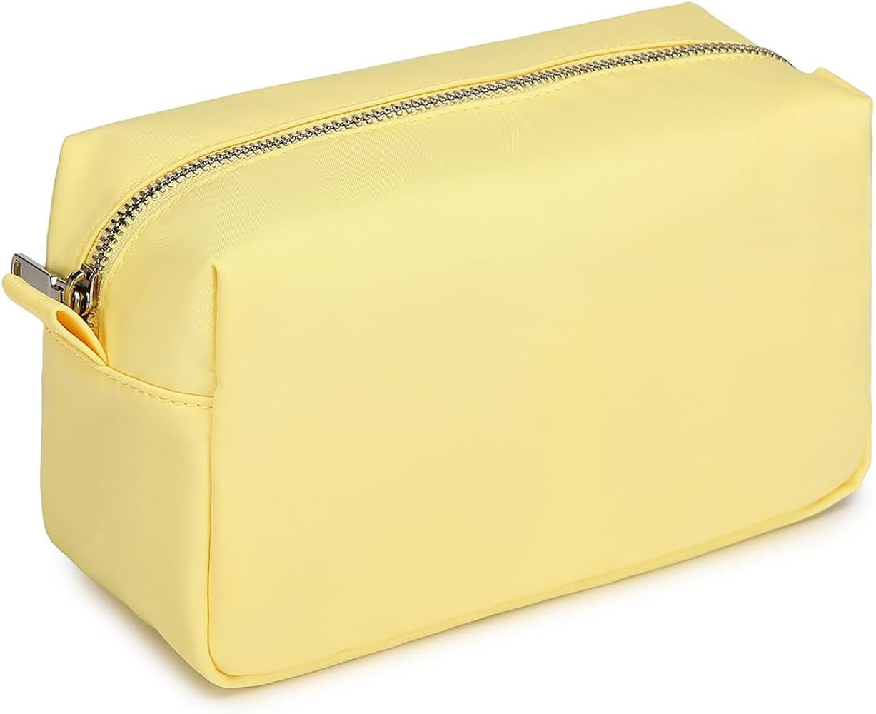 Organizer Bag Lightweight Cosmetic Bag with Ring Clasp Perfect Travel Makeup Bag for Women nylon ... | Amazon (US)