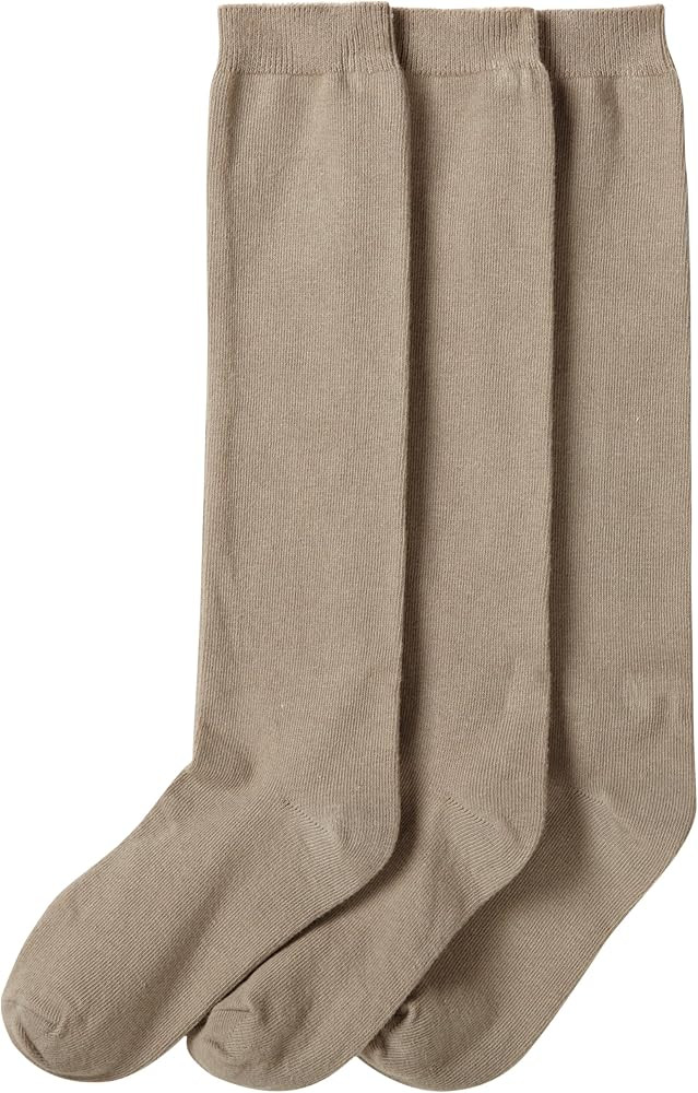 Jefferies Socks Girls 2-6X School Uniform Knee High 3 Pair Pack | Amazon (US)