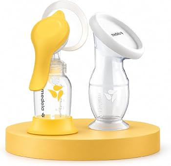 Medela Harmony Manual Breast Pump & Silicone Milk Collector Set, On-the-Go | Amazon (US)