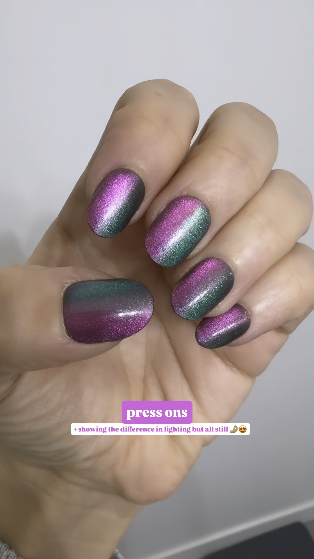 Press on nails, cat eye, metallic nails, wicked inspired nails, DIY nails, at home manicure, Valentine’s Day gift basket ideas for girls. **These are in the shade “black” (there’s a black option and a silver option)

#LTKmomlife #LTKValentine #LTKBeauty