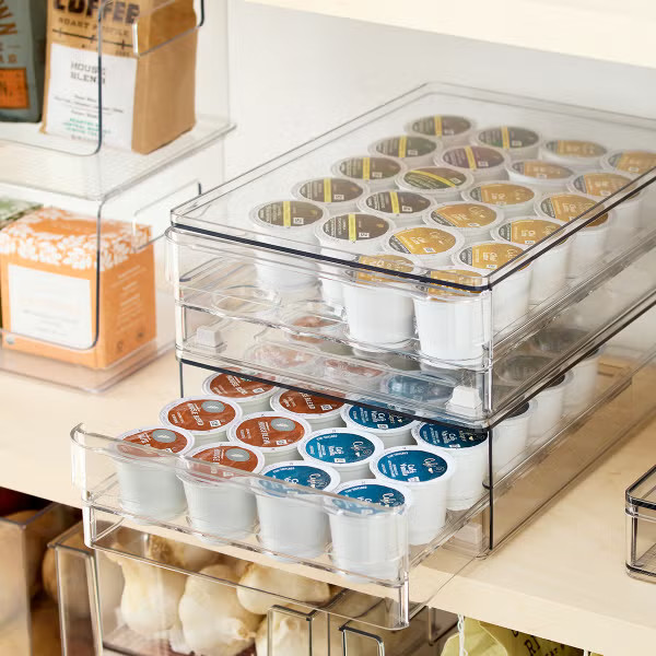 Everything Organizer 24-Count Egg Holder with  Drawer | The Container Store