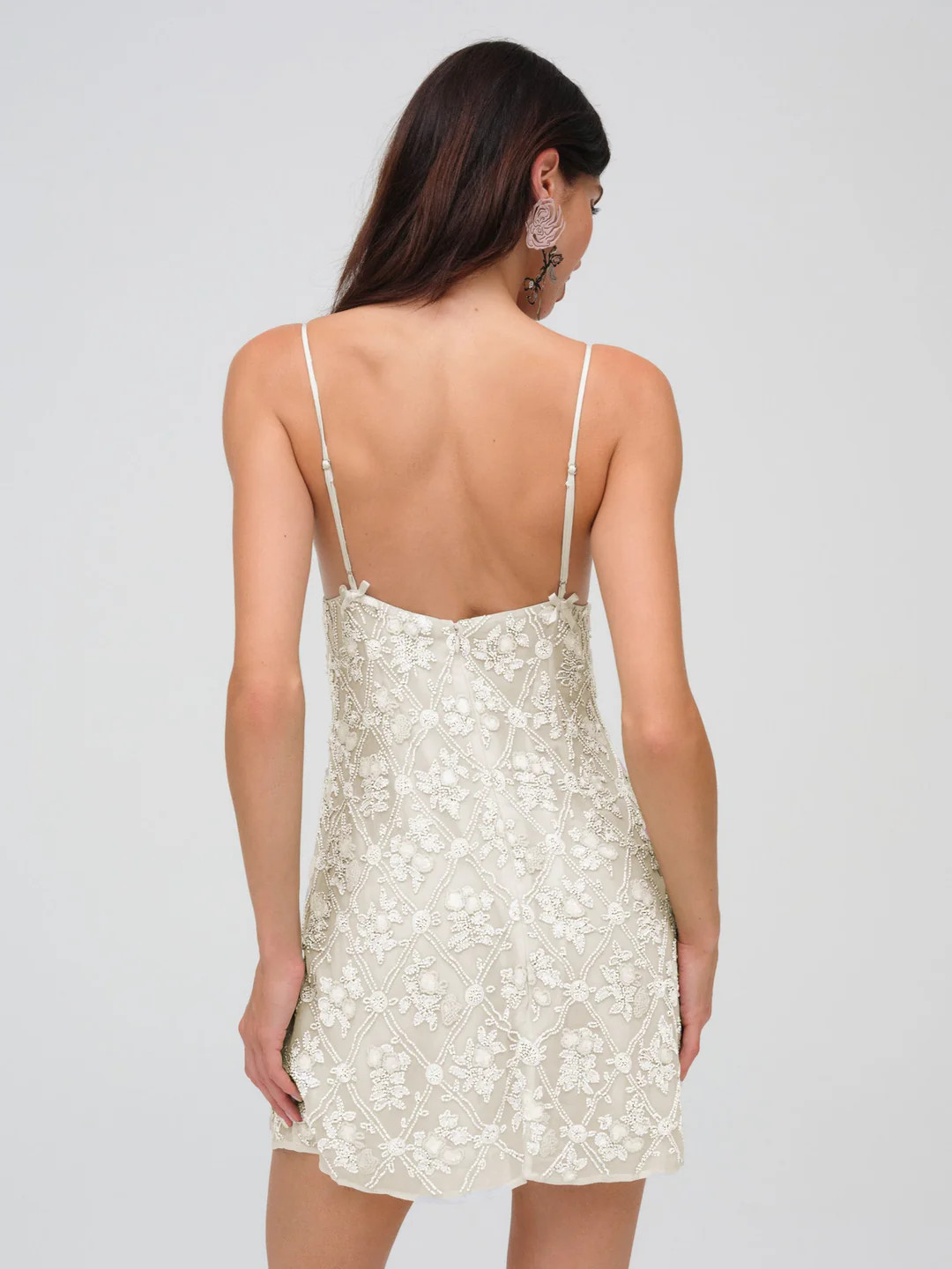 Bridget Beaded Mini Dress | For Love & Lemons