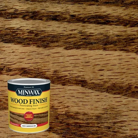 Minwax 70008444 Wood Finish Stain, Early American, 1 Quart, (1 Piece, 1 Pack) | Walmart (US)