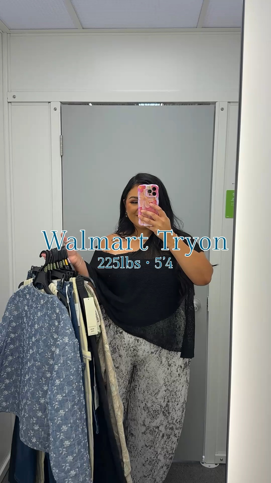 Walmart finds are TOO good right now! I tried all the tops in an XL, the camo in a L, the barrel jeans in 16 and the black wide leg in XXL(20)!

#LTKSaleAlert #LTKPlusSize