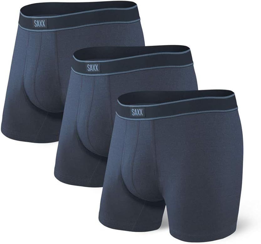 SAXX Men's Underwear - DAYTRIPPER Boxer Briefs with Built-In Pouch Support – Pack of 3, Underwe... | Amazon (US)