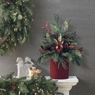Merry Merlot Tabletop Tree | Frontgate
