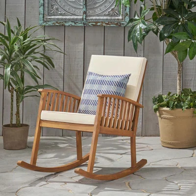 Outdoor Wood Rocking Chair | Wayfair North America