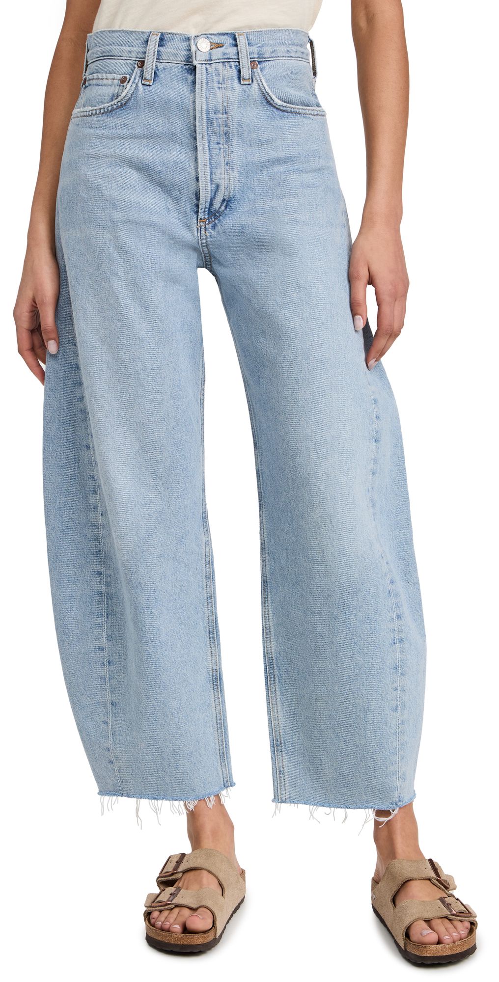 Luna Pieced High Rise Jeans | Shopbop