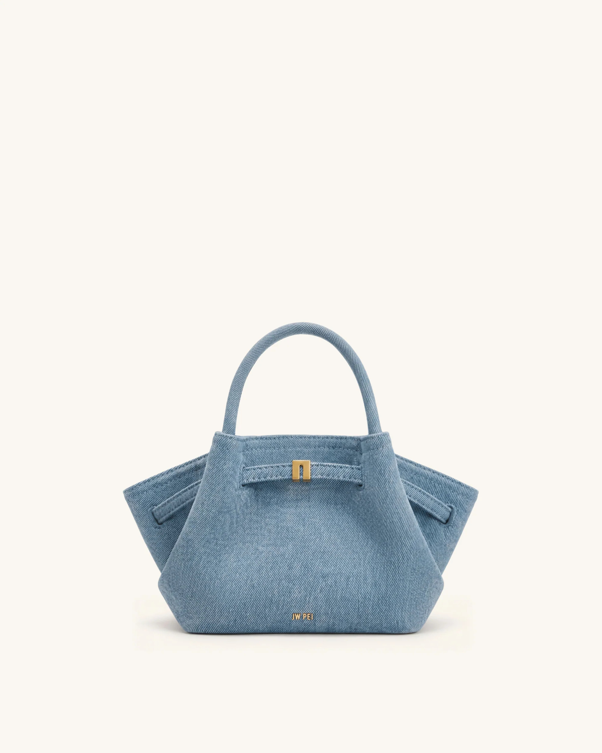Hana Mini Tote Bag - Light Blue Denim | JW PEI US