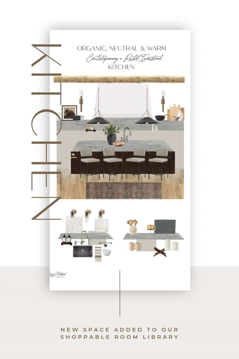 This kitchen is the heart of the home—warm, organic, and clean-lined. We paired white oak cabinetry with timeless quartz counters, modern lighting, and subtle rustic accents to strike the perfect balance.
✨ Shop every detail from this Modern Organic kitchen via the link! 

 #LTKHome