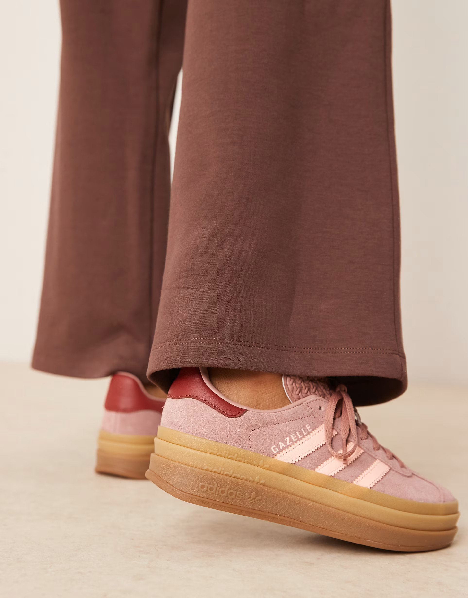adidas Originals Gazelle Bold sneakers in pink | ASOS (Global)