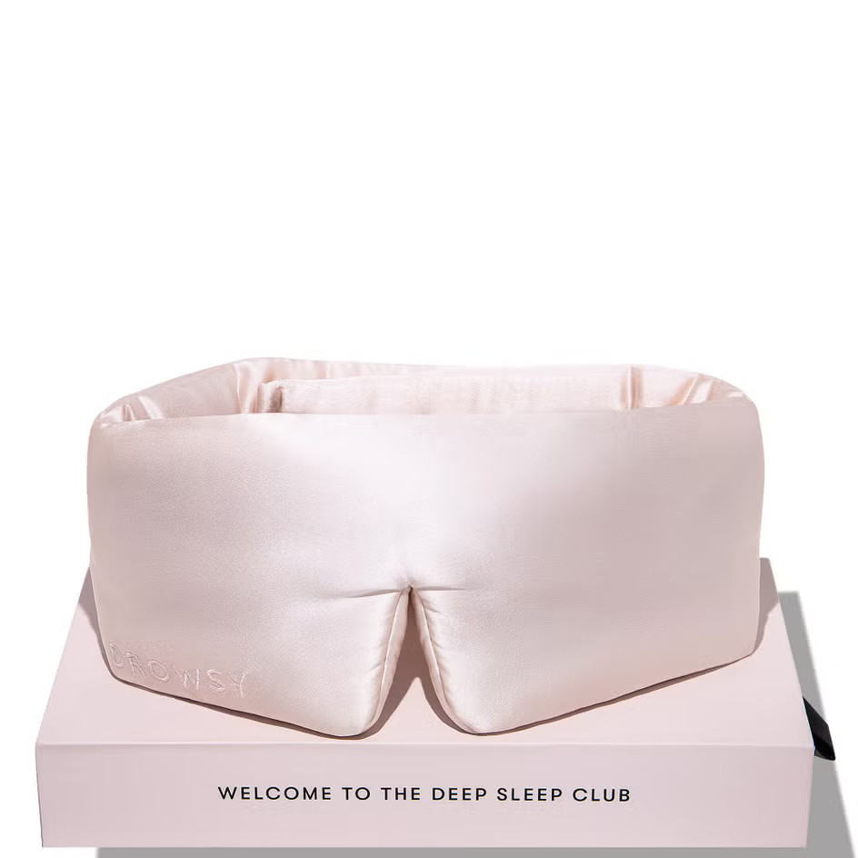 Drowsy Sunset Pink Sleep Mask | Cult Beauty