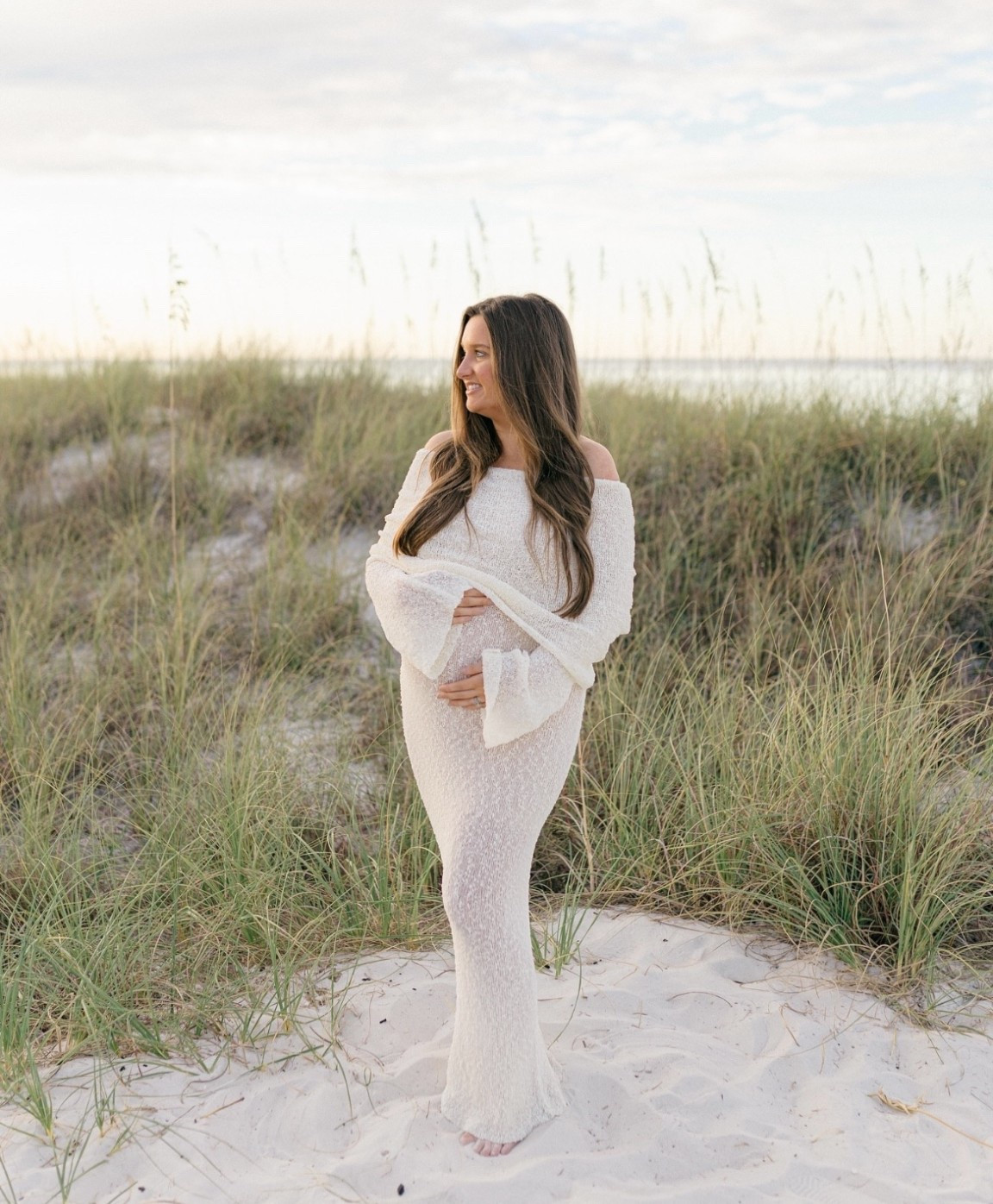 maternity photoshoot dress / baby announcement dress 
wearing a size medium for reference 


#LTKBump